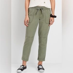 Olive green joggers